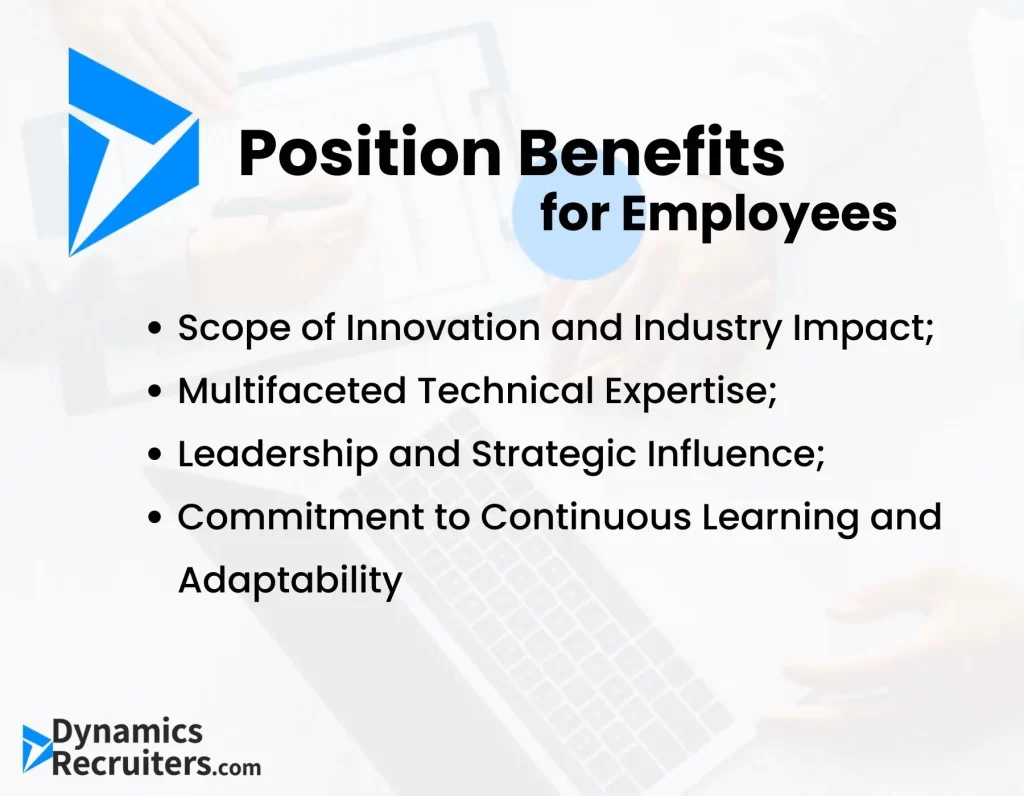 Employee Benefits for this Dynamics 365 Solution Architect Role