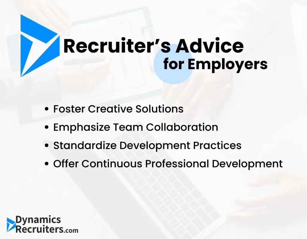 Microsoft Dynamics AX Developer Position: Recruiter Advice for Employers